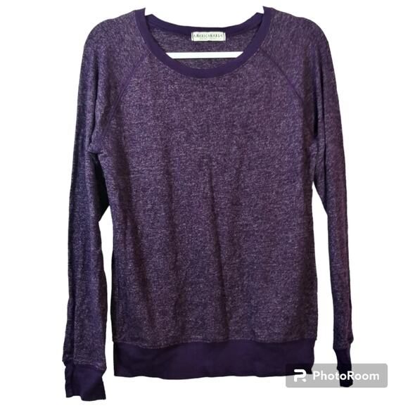 AMERICAN ABLE Wynette Sweatshirt Purple Knit Long Sleeve Size Small - Picture 1 of 6
